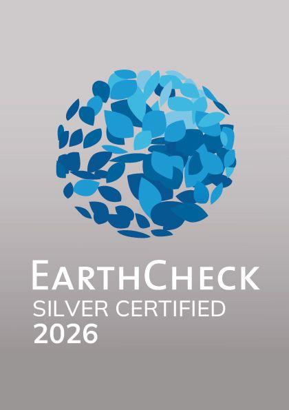 Earth Check | Silver certified.